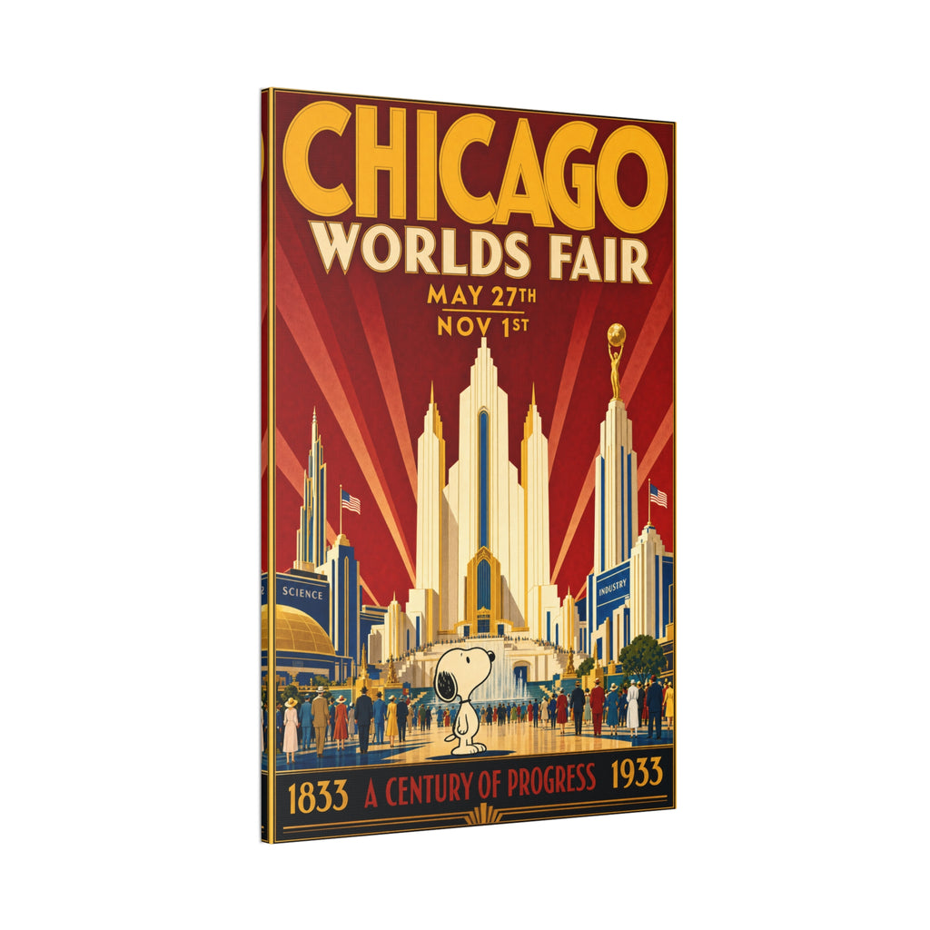 Chicago 1933 Fair Canvas