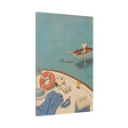 Snoopy Boat Scene Canvas