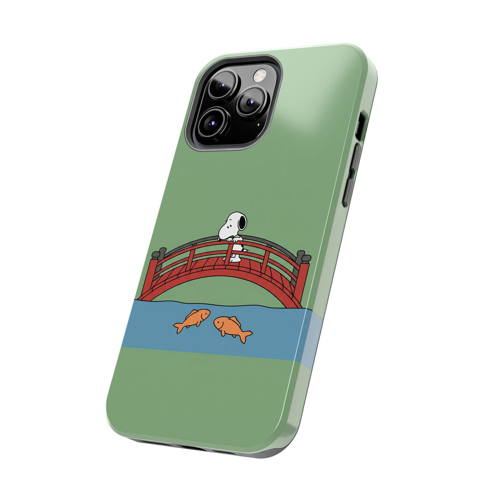 Koi Bridge Phone Case