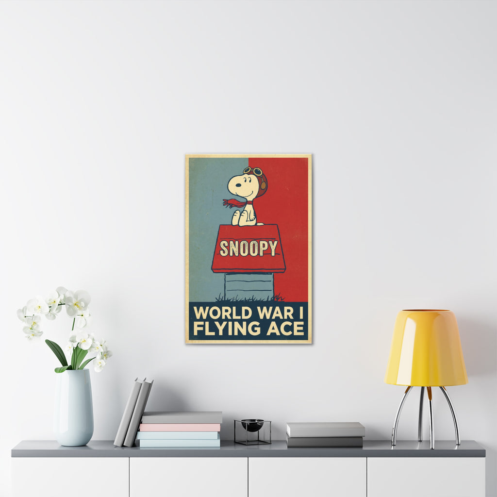 WWI Flying Ace Canvas