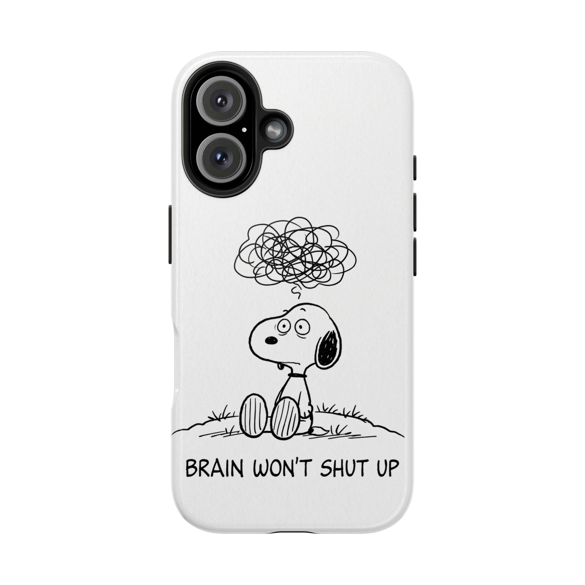 Snoopy Anxiety Phone Case