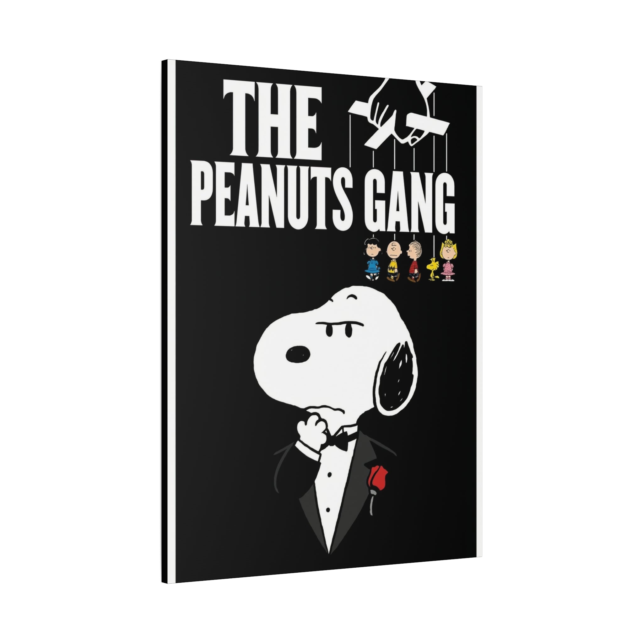 Snoopy Godfather Parody Canvas