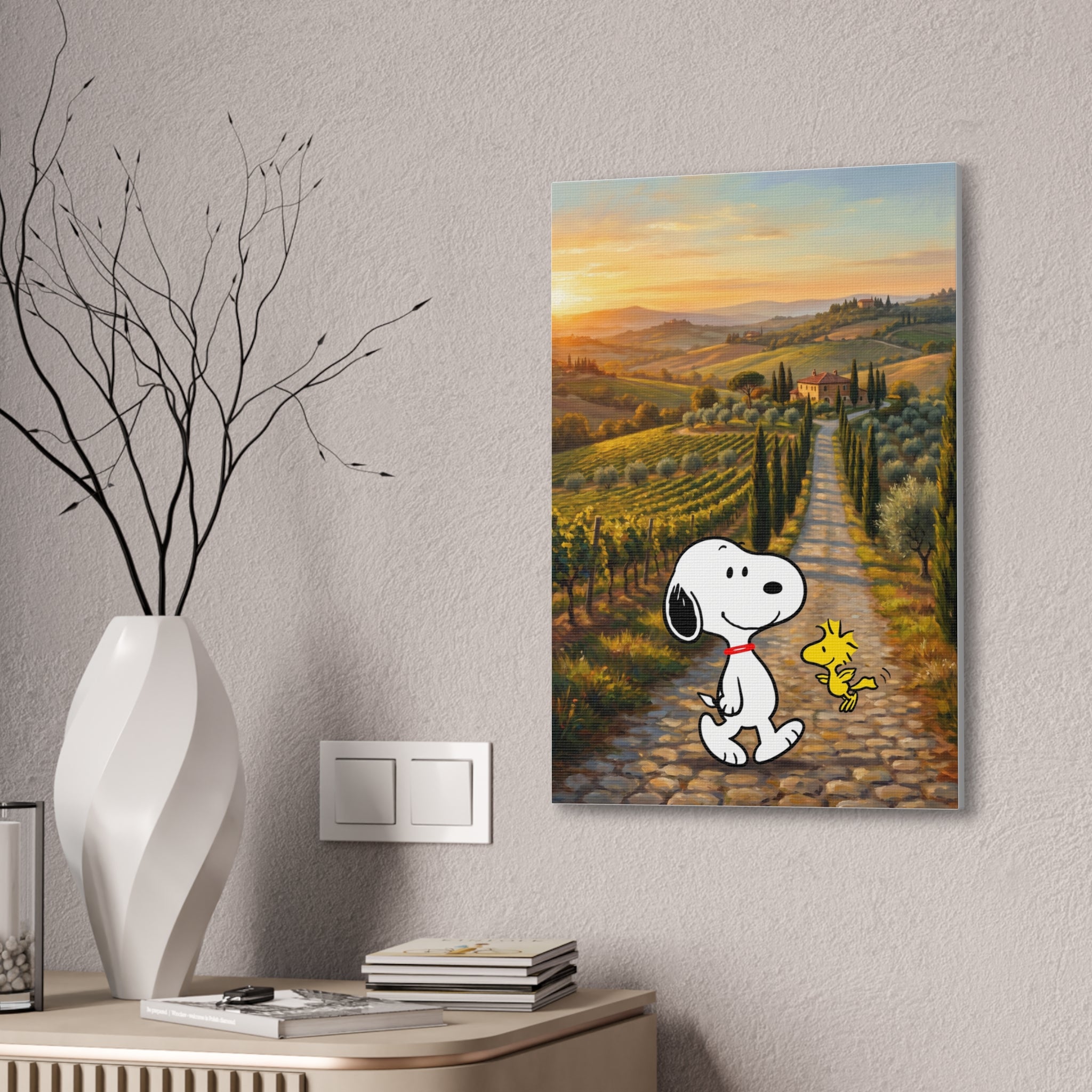 Tuscany Walk Canvas