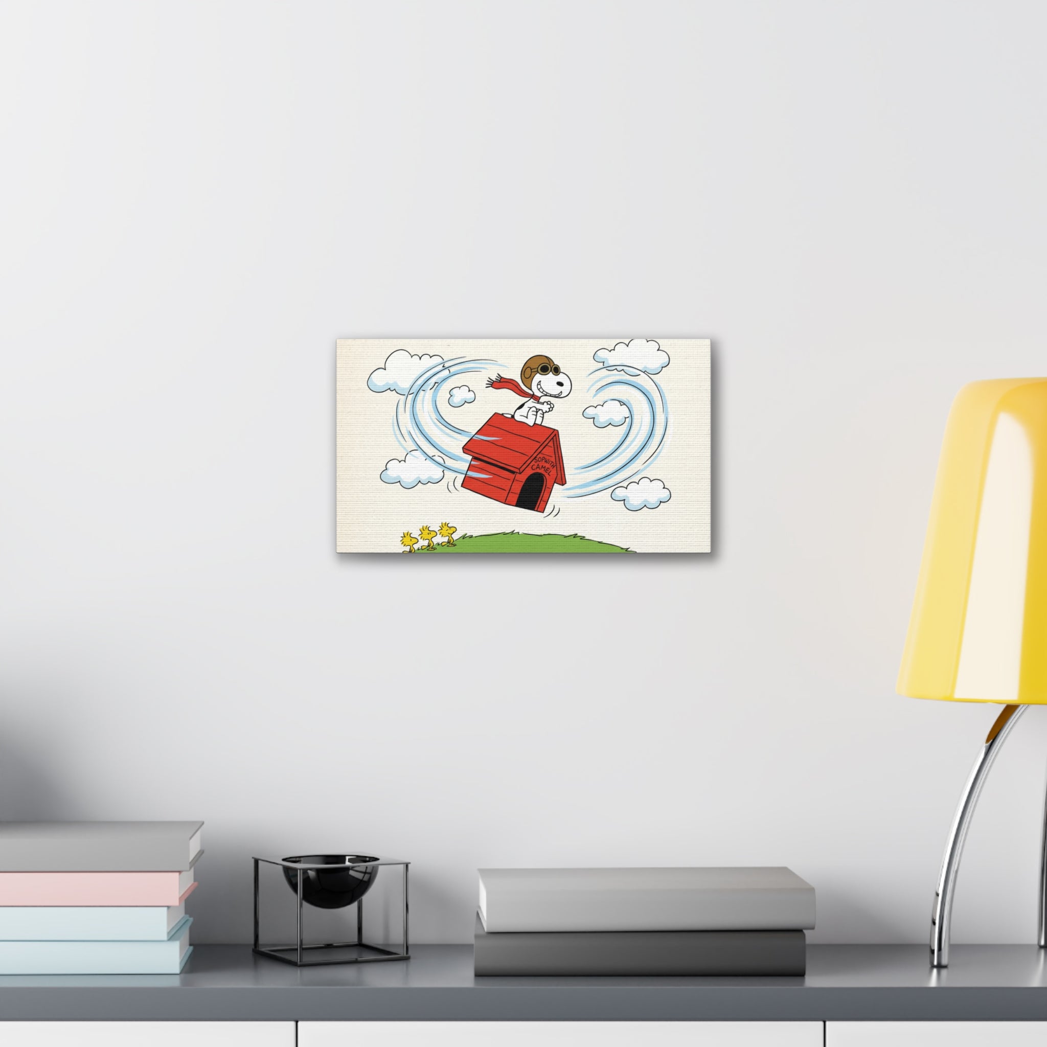 Flying Beagle Canvas