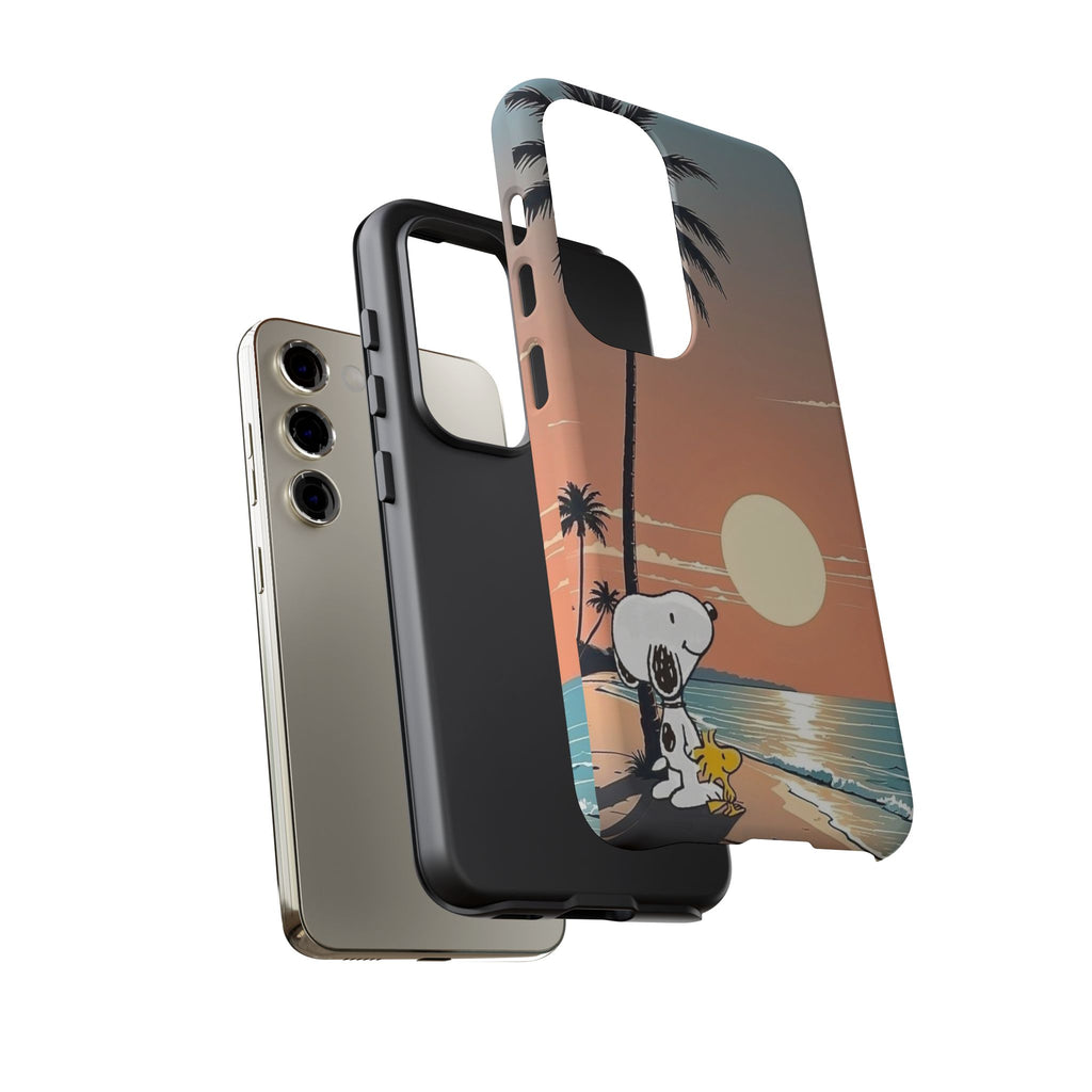 Snoopy Beach Sunset Phone Case