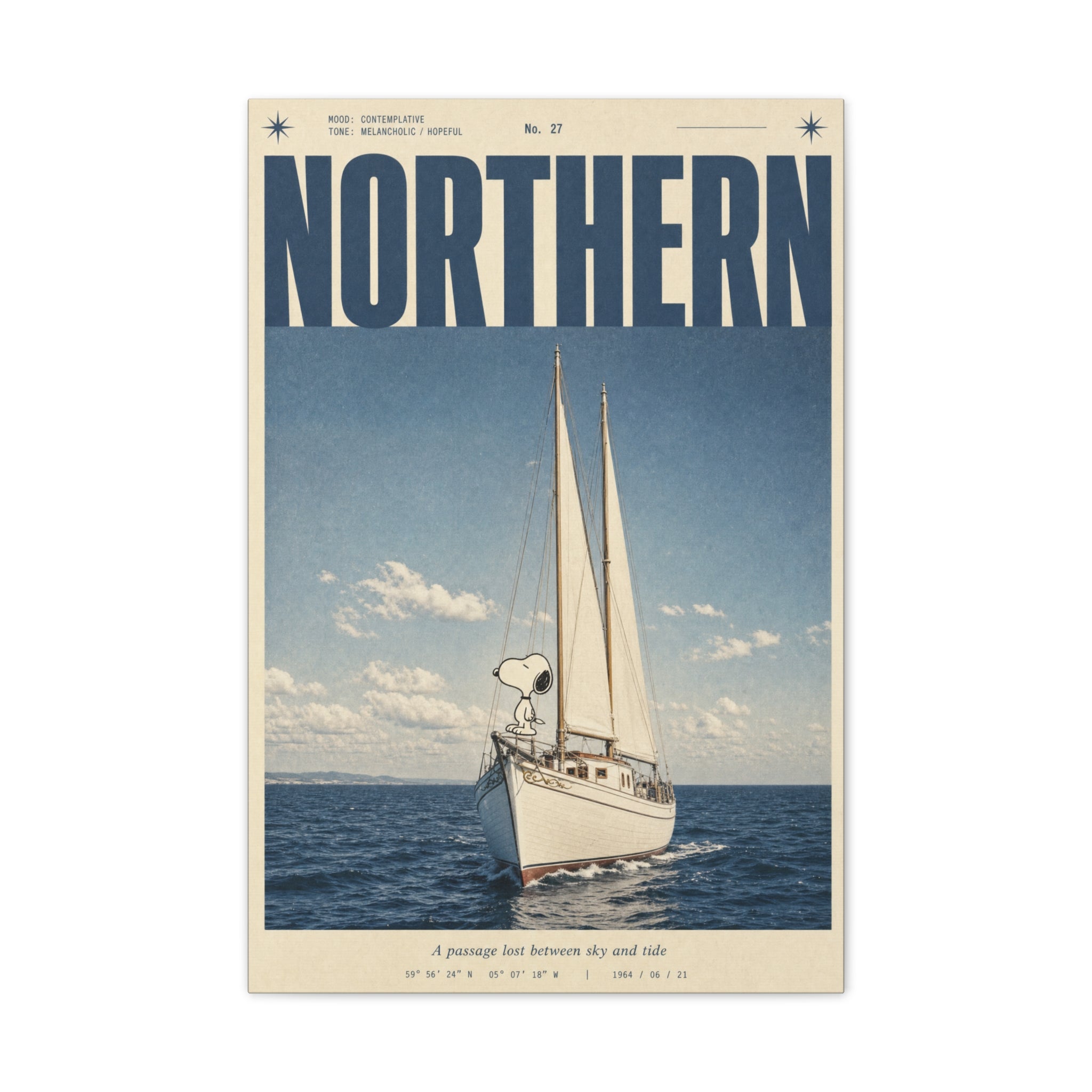 Northern Sailboat Canvas