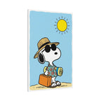 Snoopy Beach Vacation Canvas