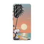 Snoopy Beach Sunset Phone Case