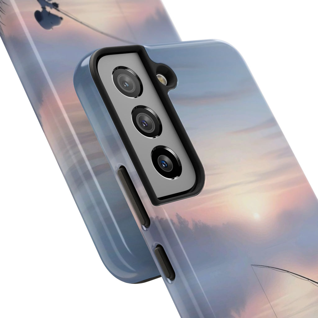 Sunset Fishing Phone Case