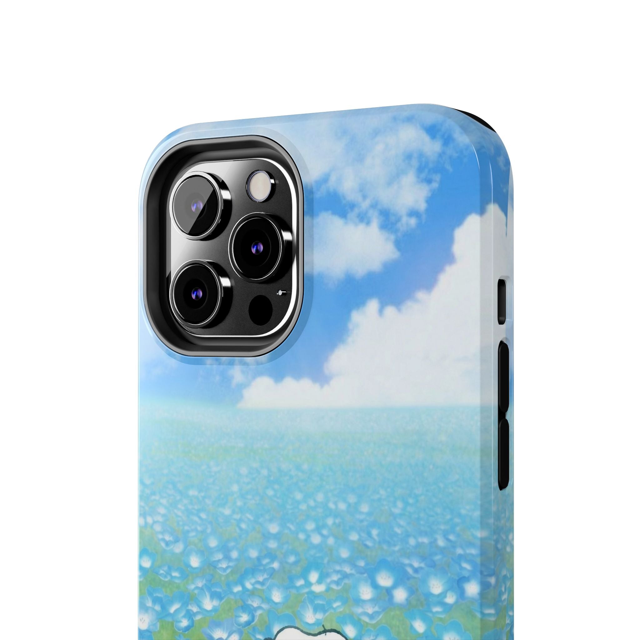 Blue Flower Field Case