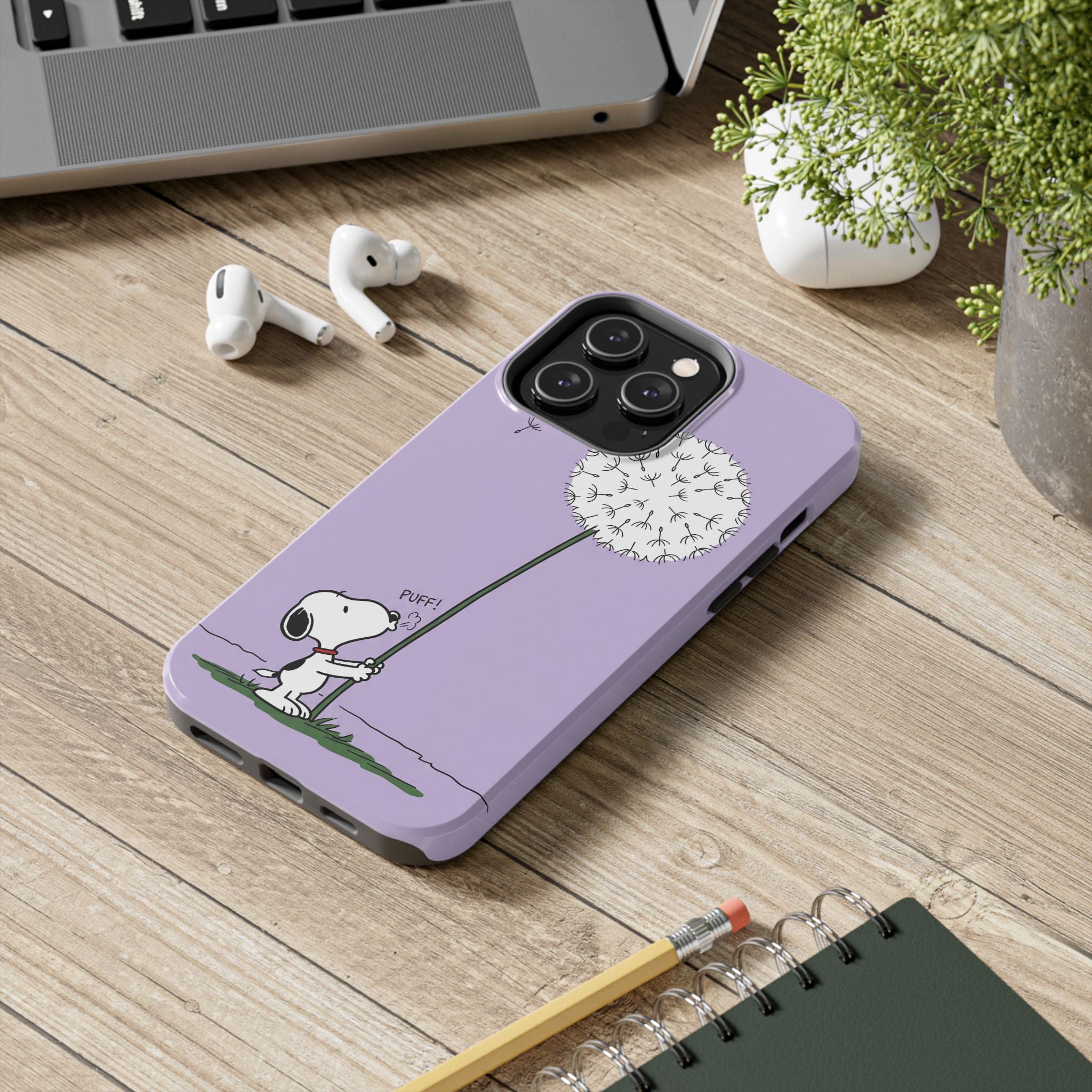 Snoopy Dandelion Phone Case