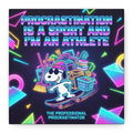 Procrastination Sport Snoopy Canvas