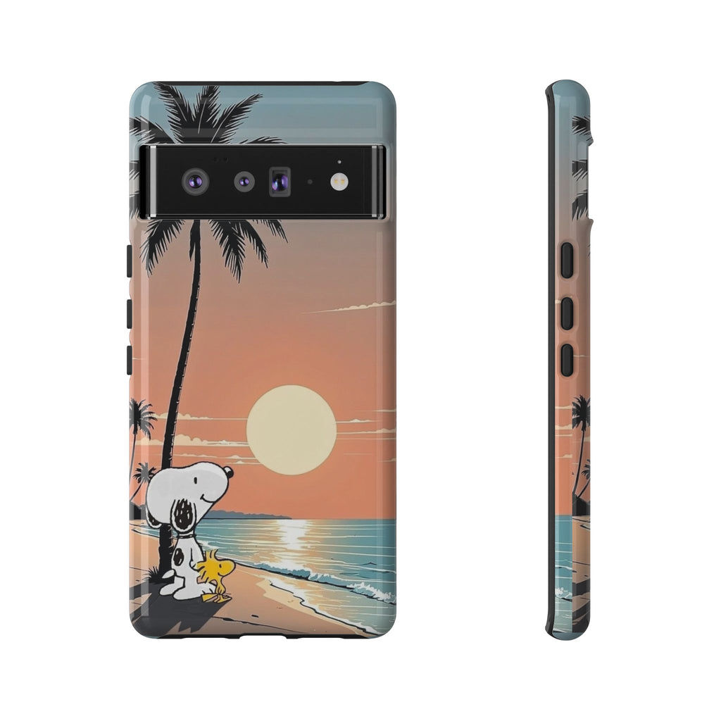 Snoopy Beach Sunset Phone Case