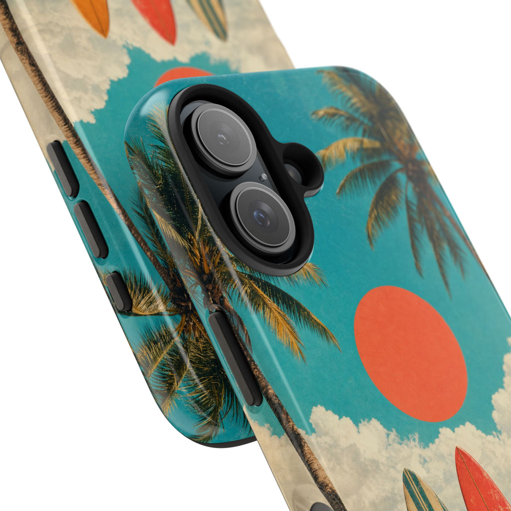 Retro Beach Sun Case