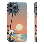 Snoopy Beach Sunset Phone Case
