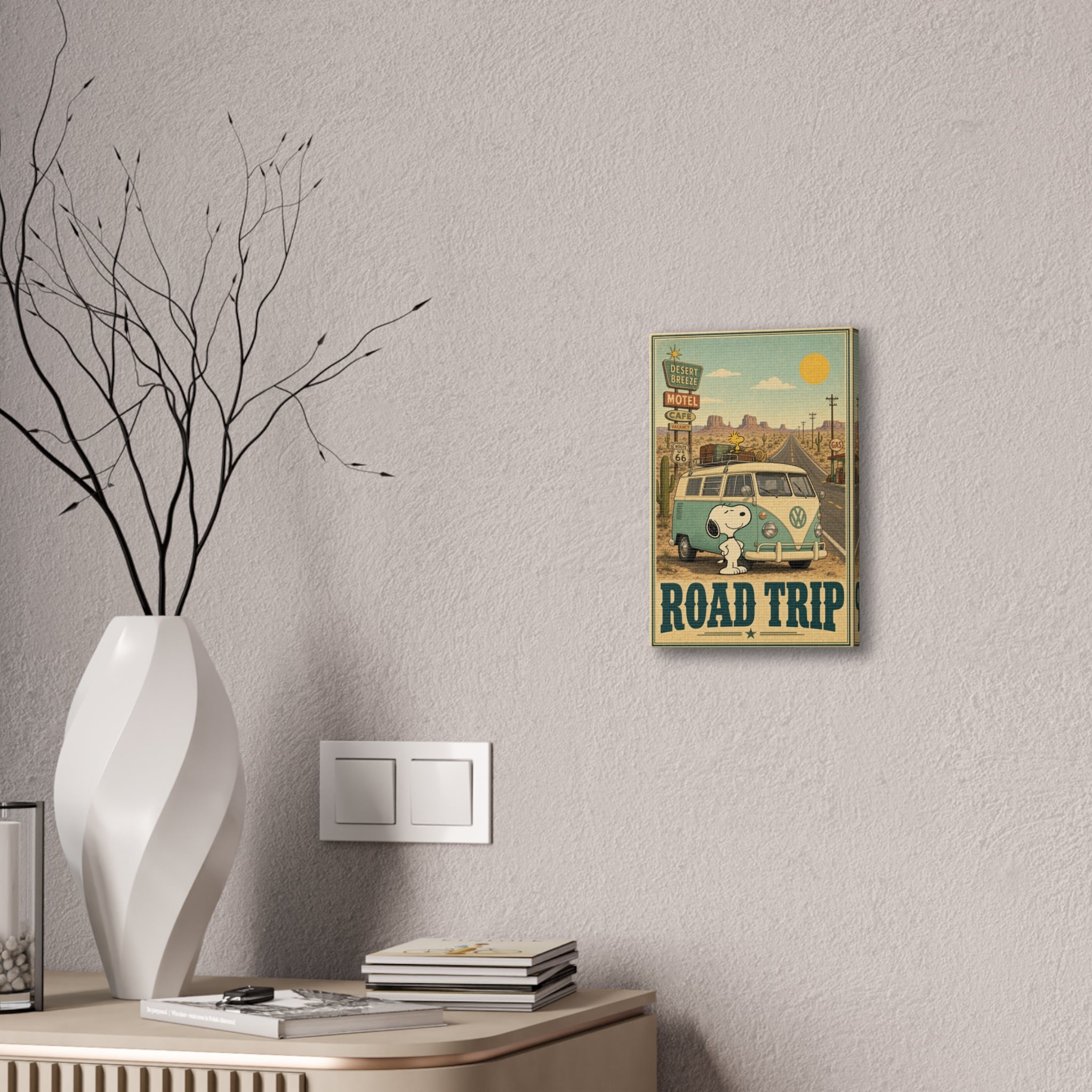 VW Camper Trip Canvas