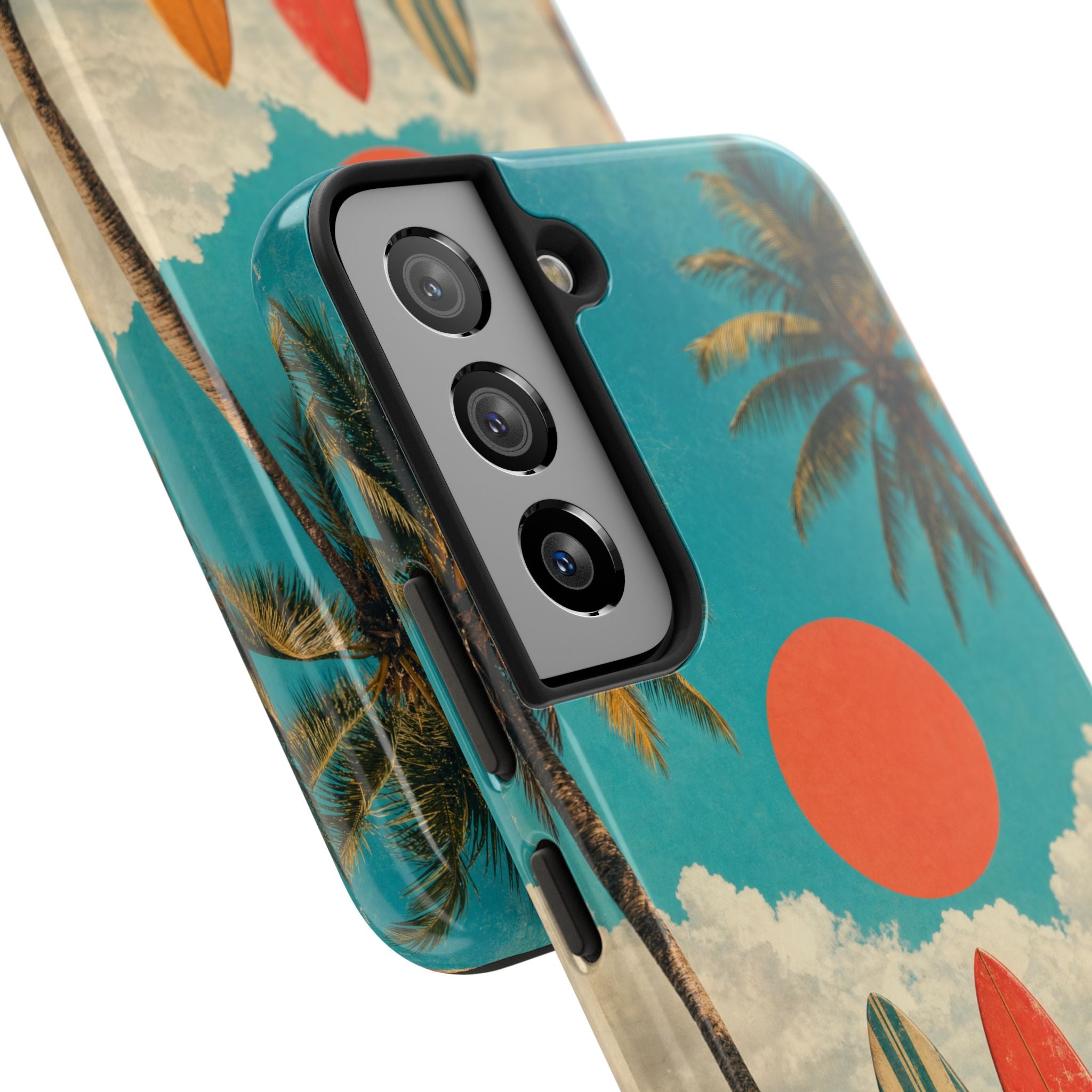 Retro Beach Sun Case