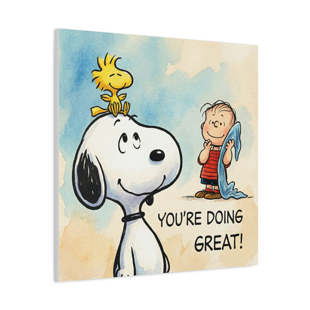 You're Doing Great Canvas