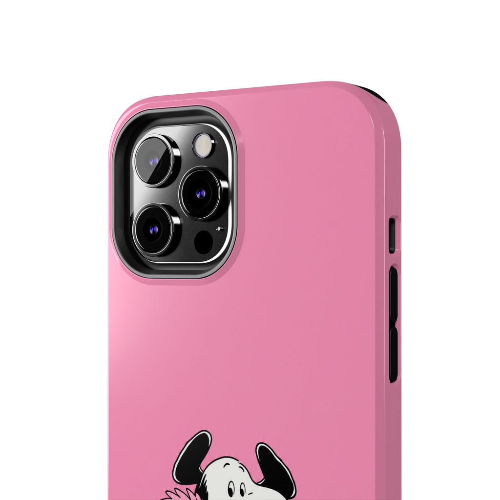 Pink Fuzzy Coat Case