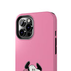 Pink Fuzzy Coat Case