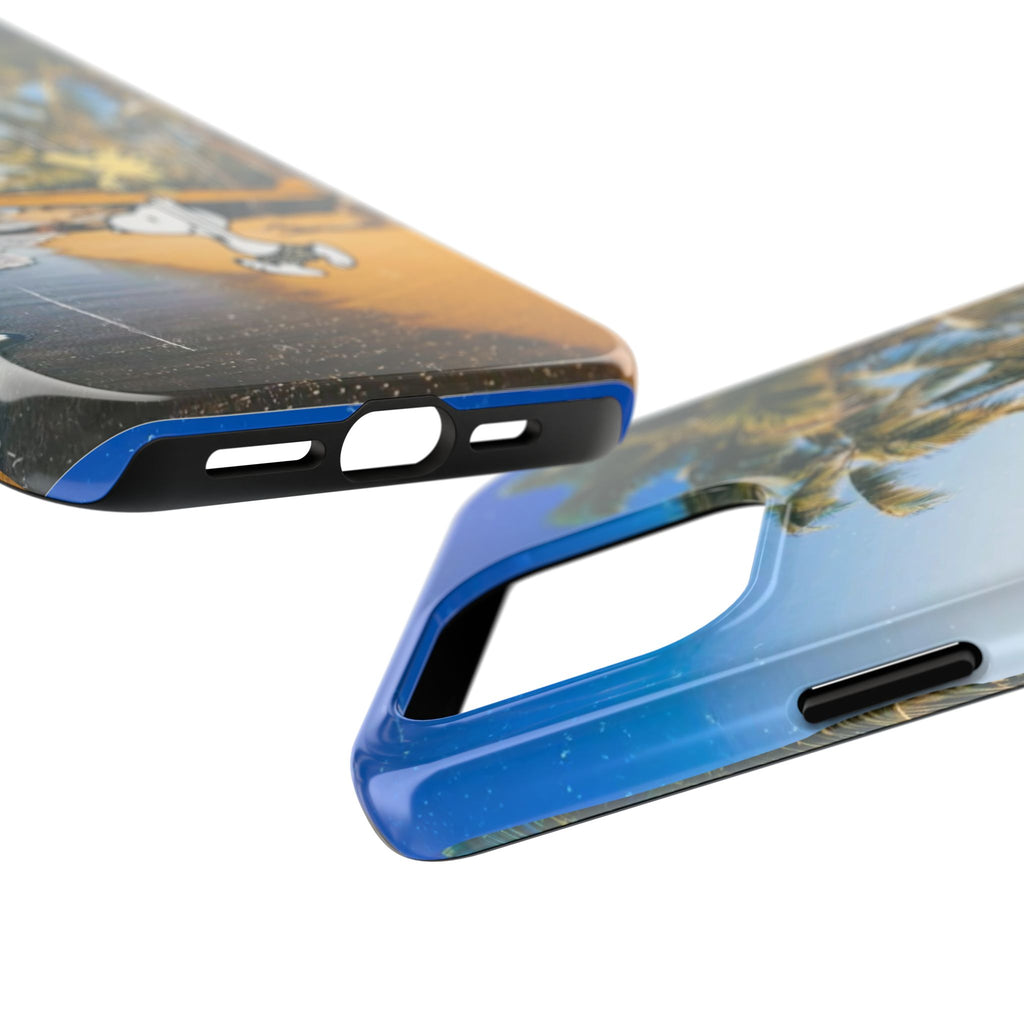 Surfing Beach Phone Case