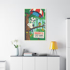Snoopy Parachute Canvas