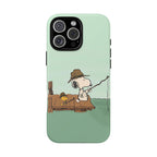 Snoopy Fishing Phone Case