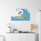 Snoopy Wave Rider Canvas