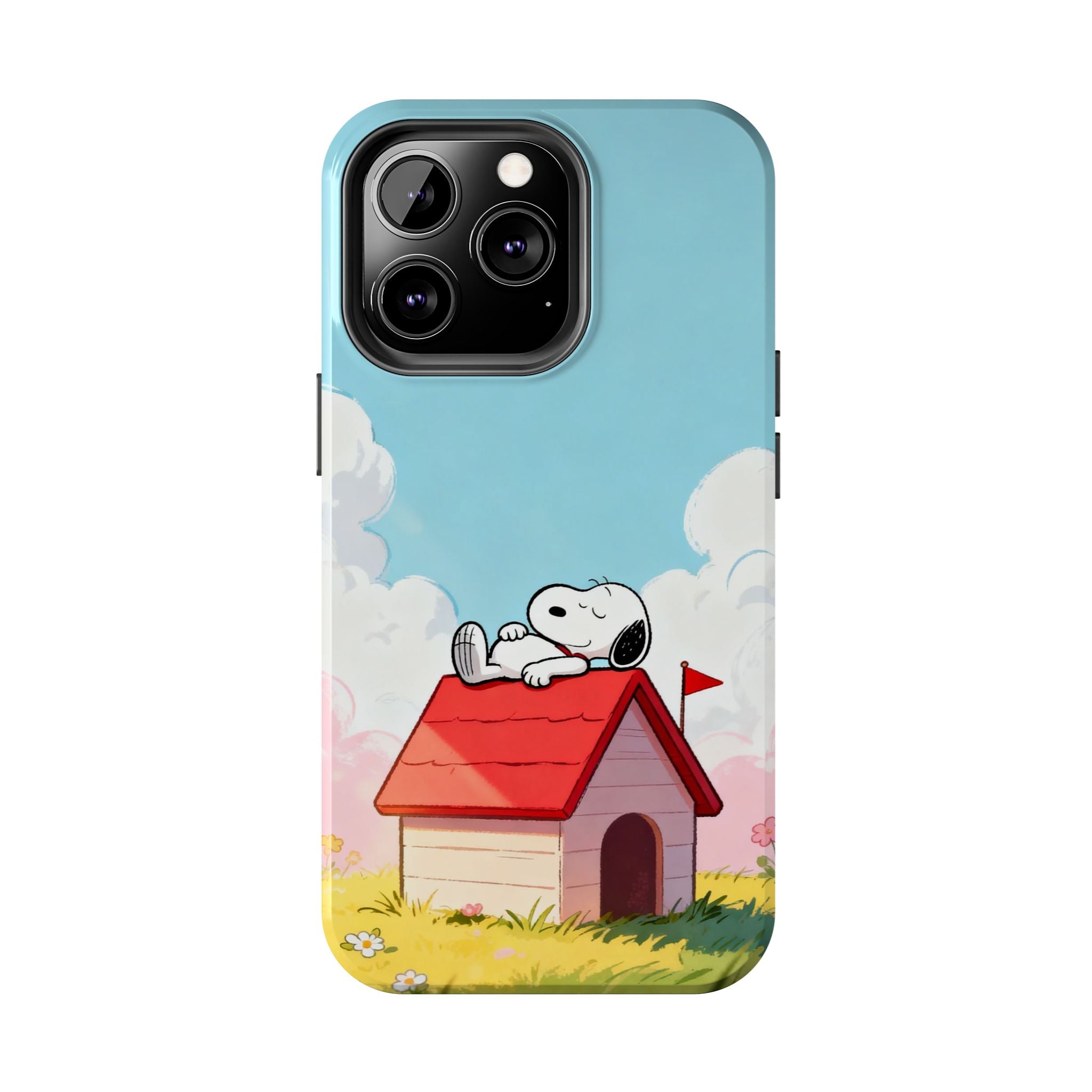 Relaxing Doghouse Phone Case