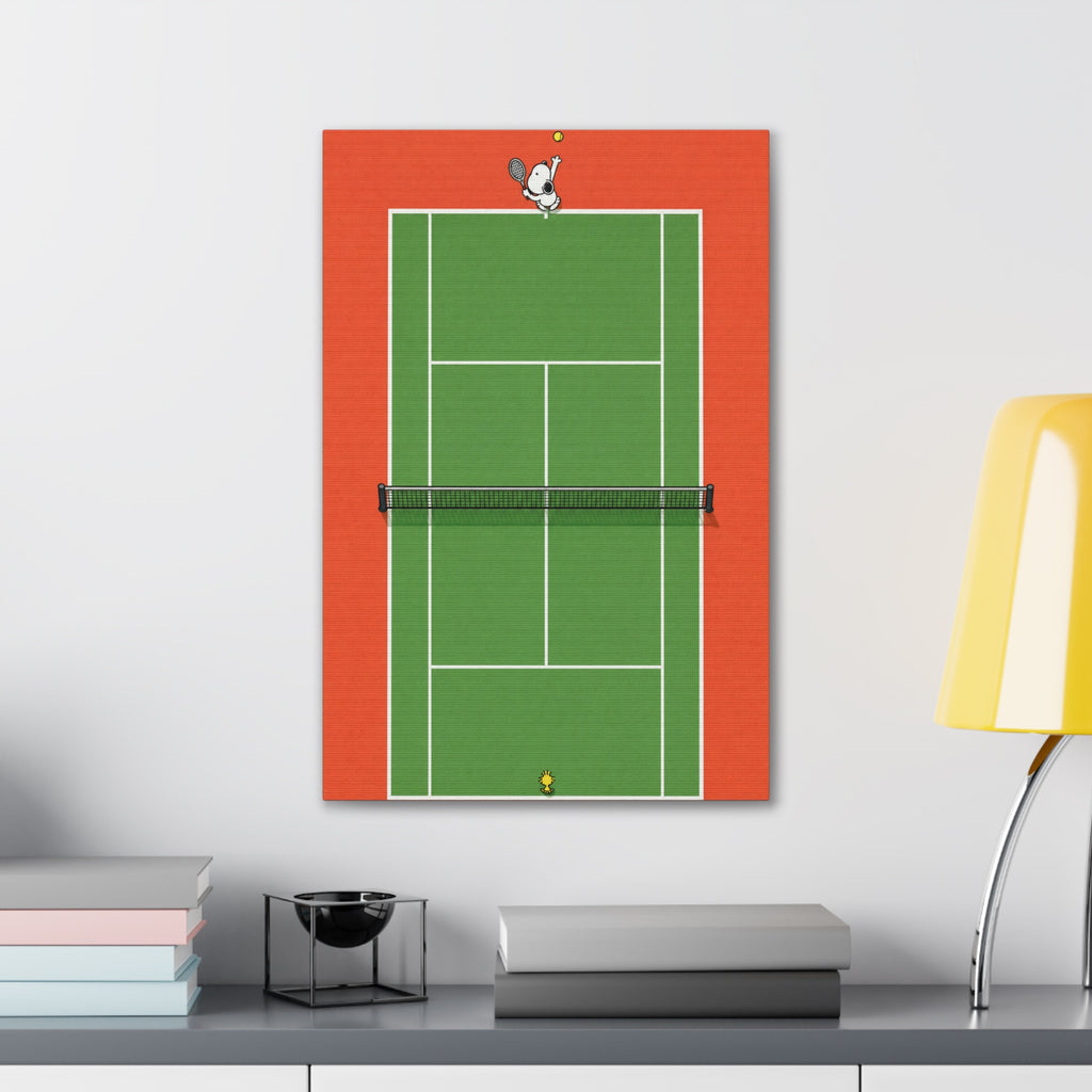 Tennis Court Canvas