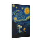 Starry Night Friends Canvas