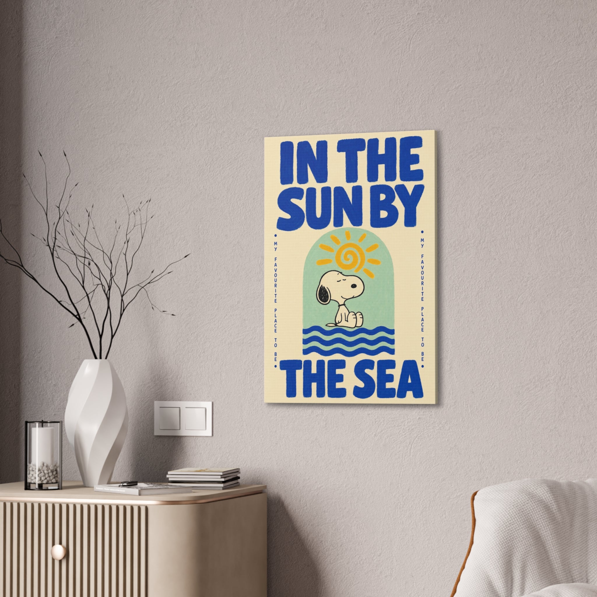 Sun By The Sea Canvas