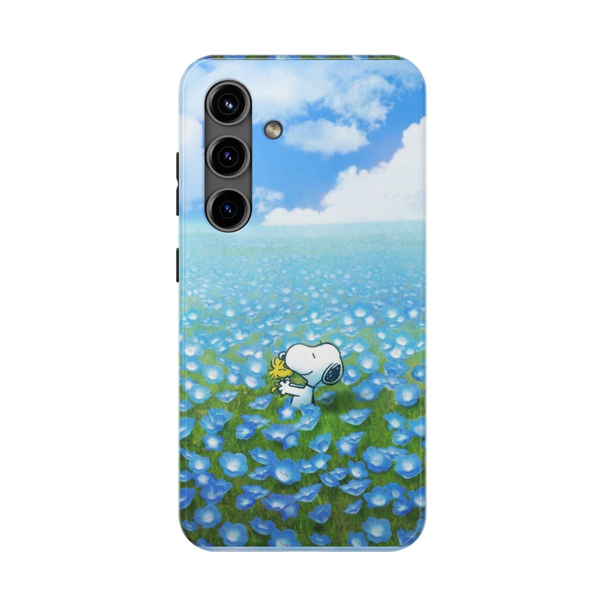 Blue Flower Field Case