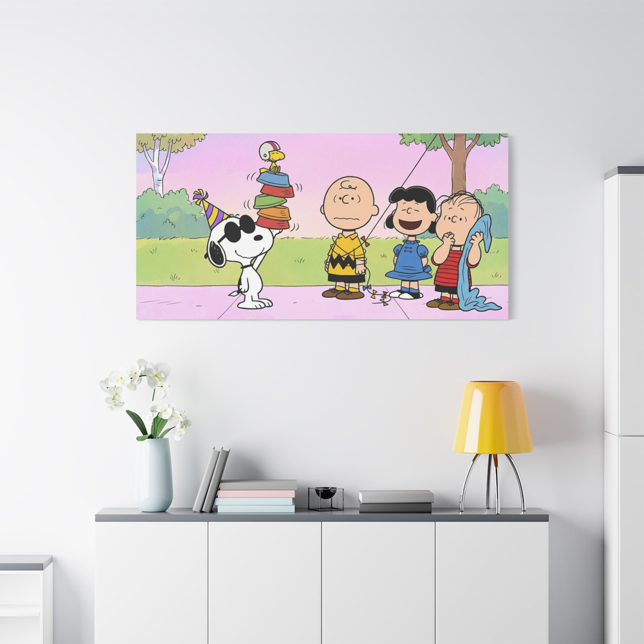 Peanuts Characters Canvas