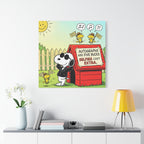 Snoopy Selfies Canvas