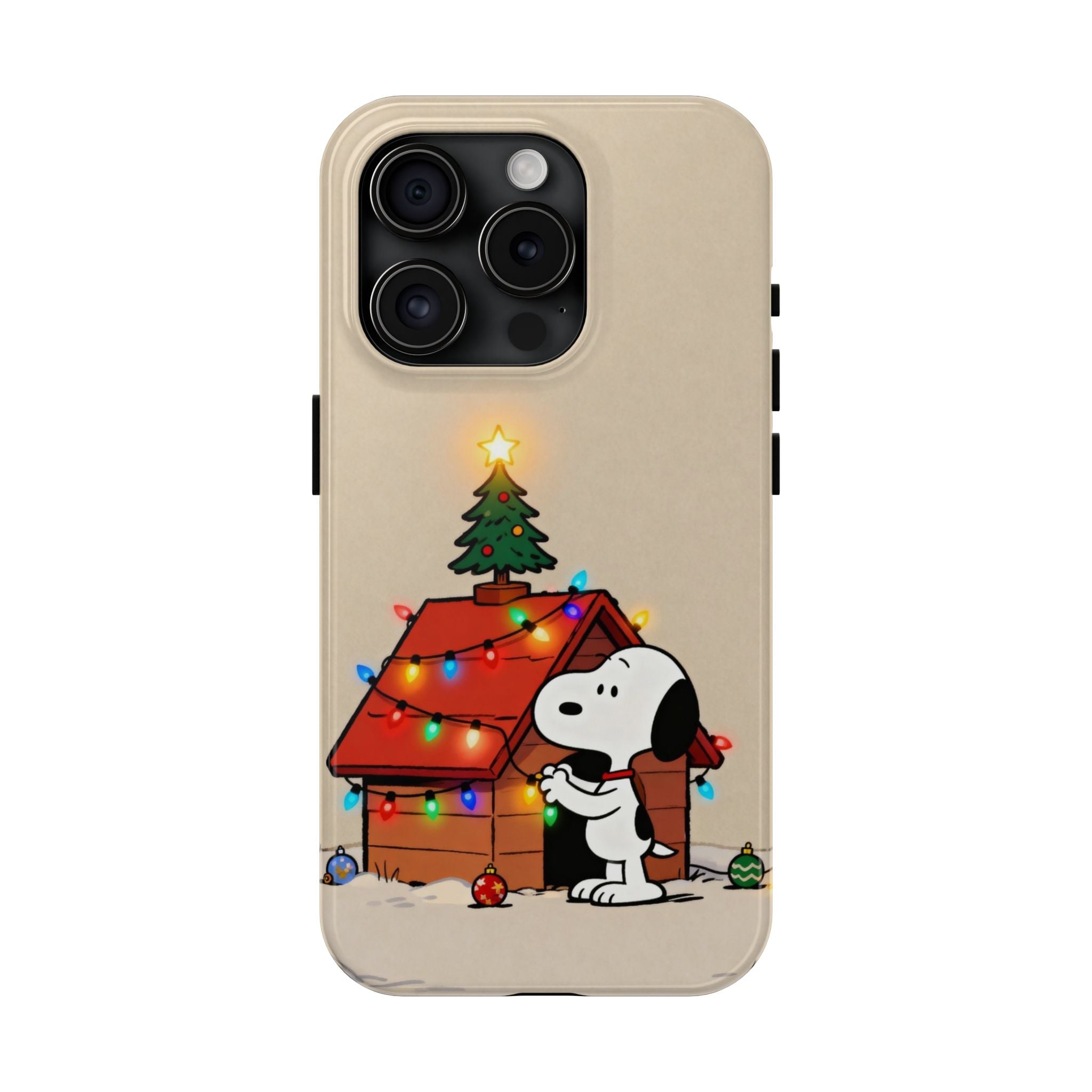 Holiday Lights Doghouse Case