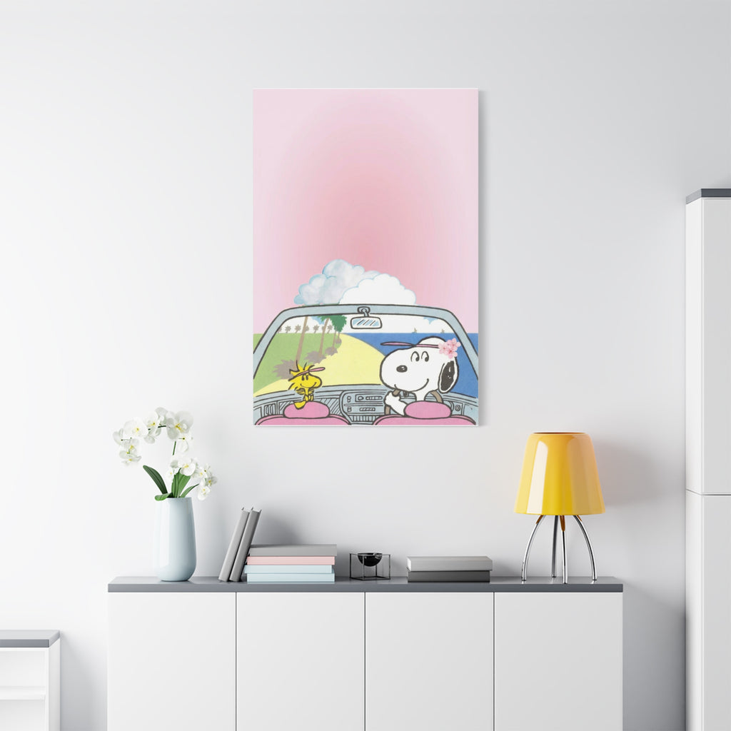 Woodstock Road Trip Canvas