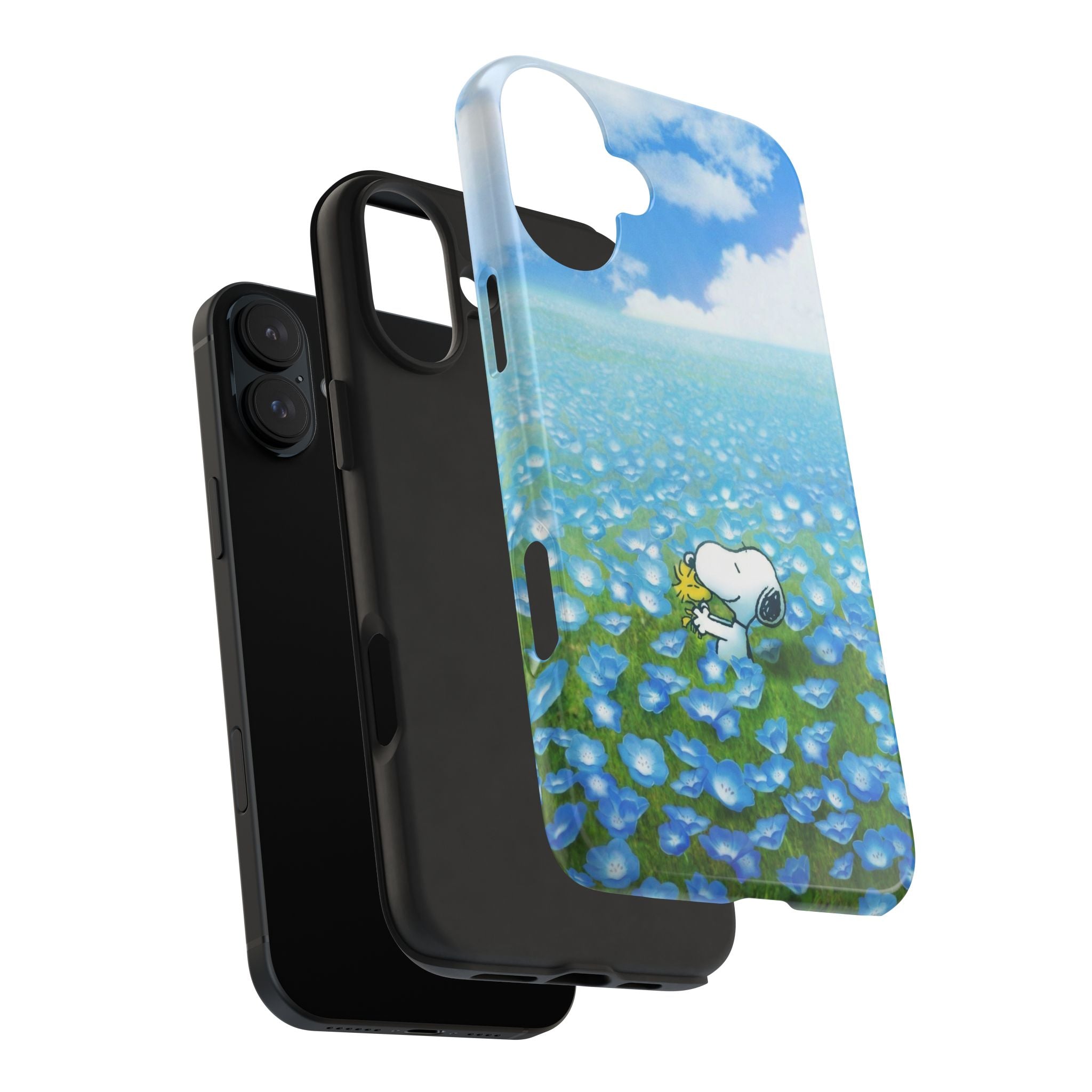 Blue Flower Field Case