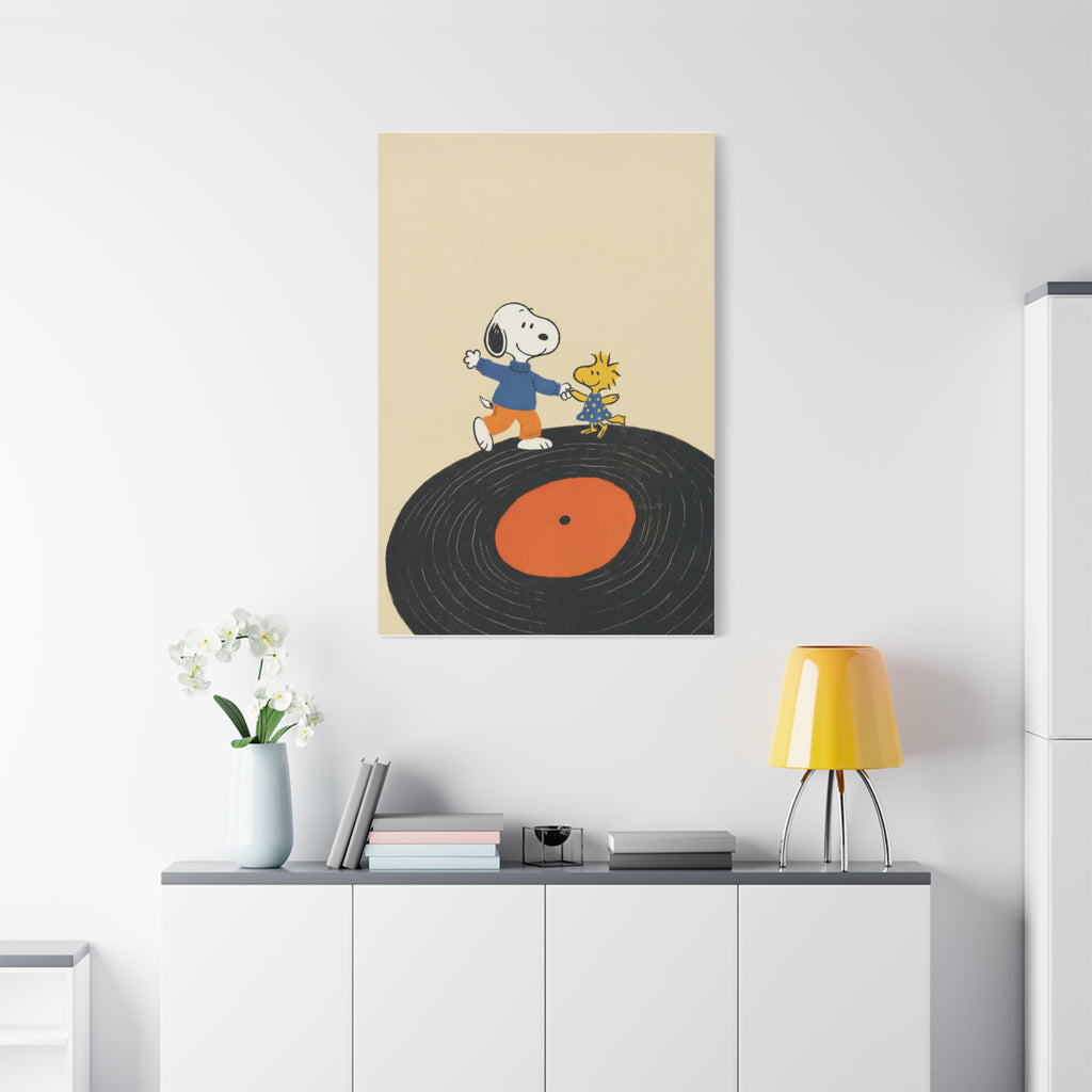 Dancing On Vinyl Canvas