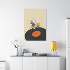 Dancing On Vinyl Canvas