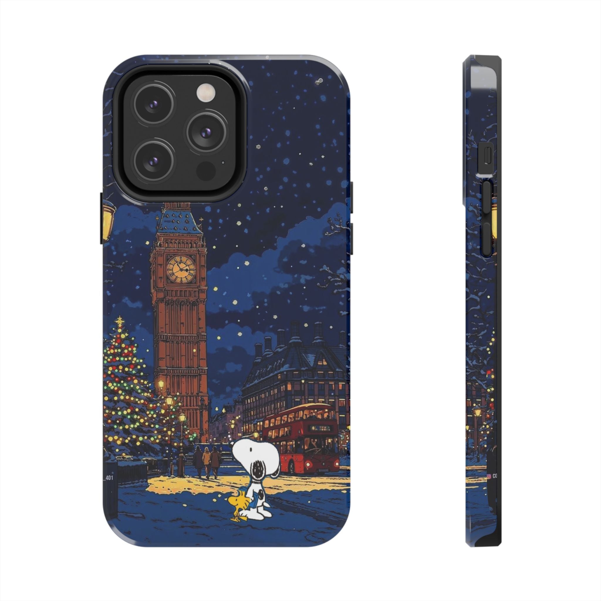 London Christmas Phone Case