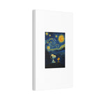 Snoopy Paris Autumn Canvas