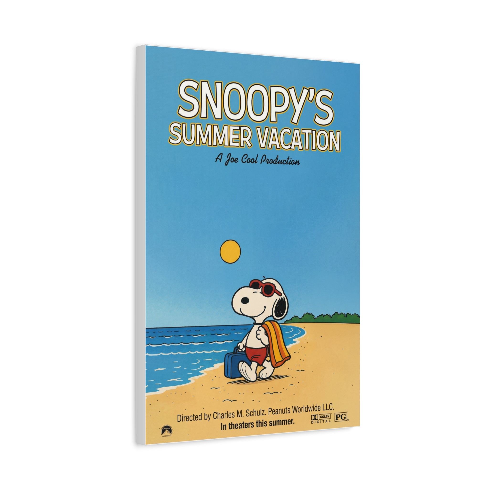 Summer Vacation Canvas