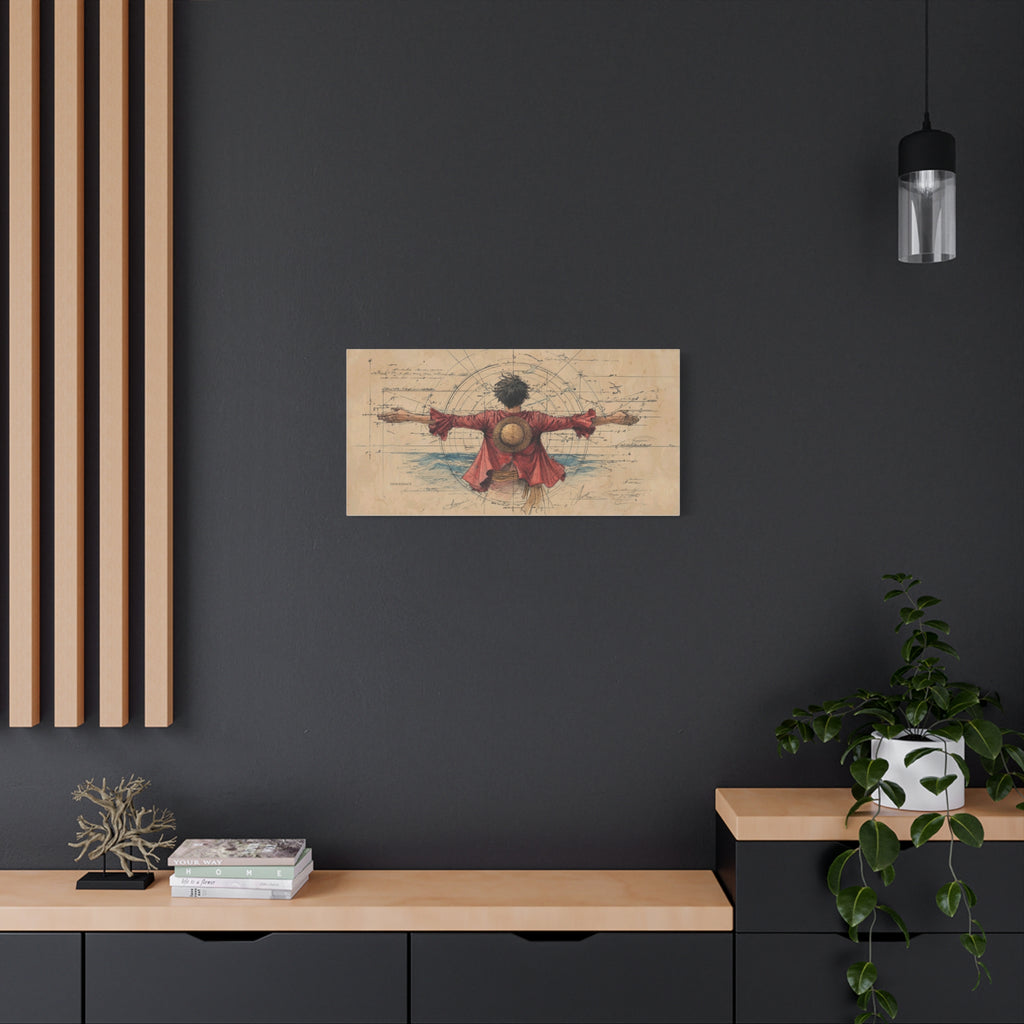 Straw Hat Pirate Canvas