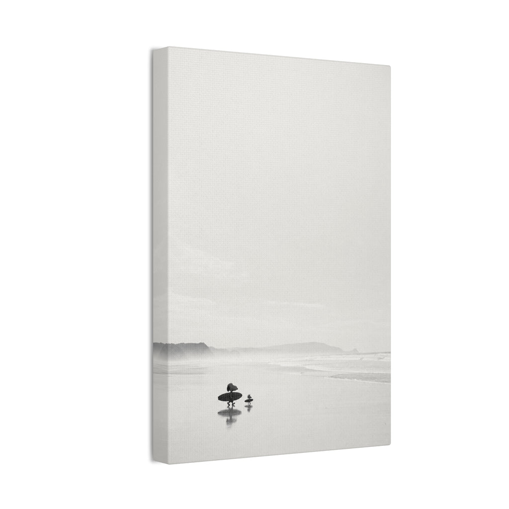 Surfer Silhouette Canvas