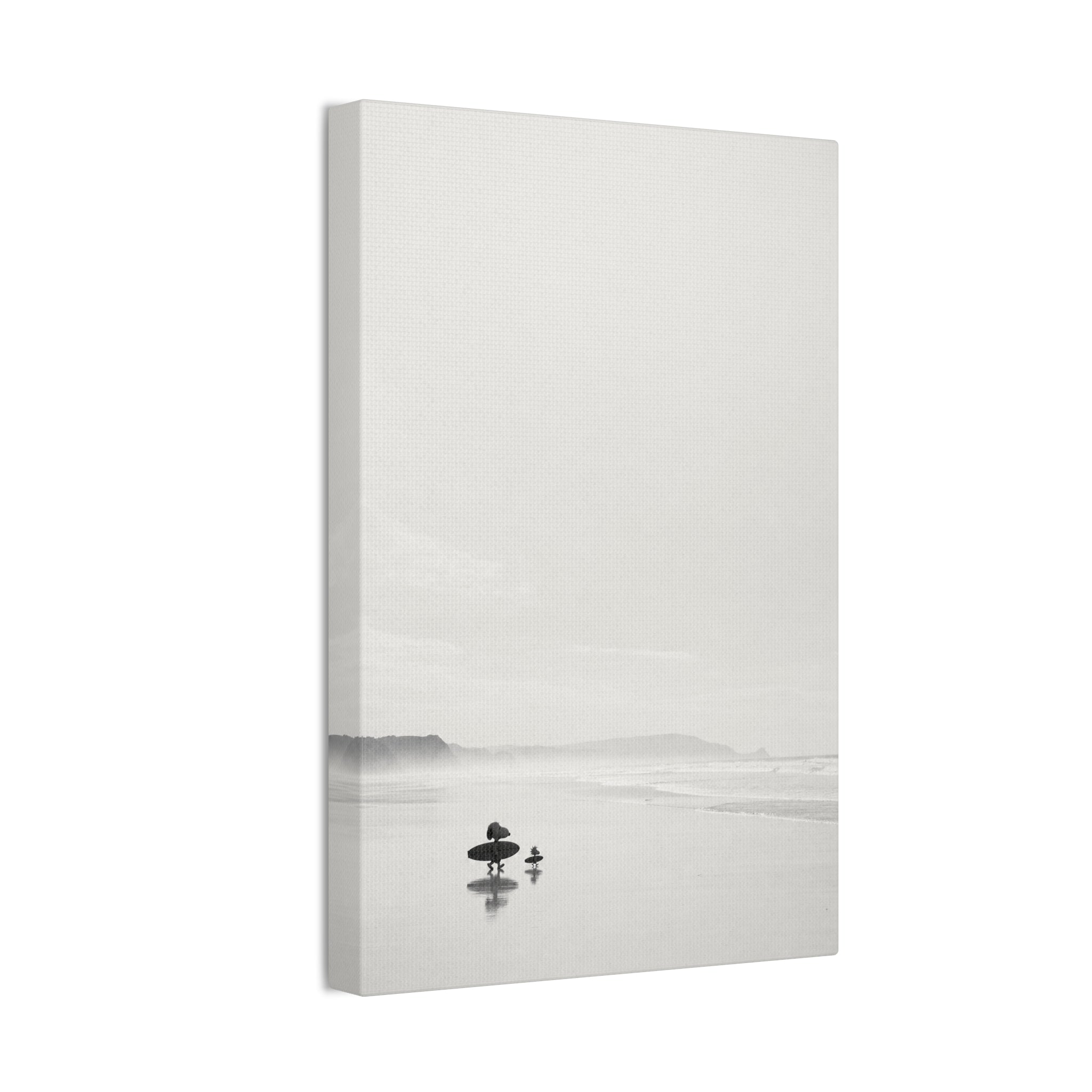 Surfer Silhouette Canvas