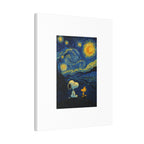 Snoopy Paris Autumn Canvas