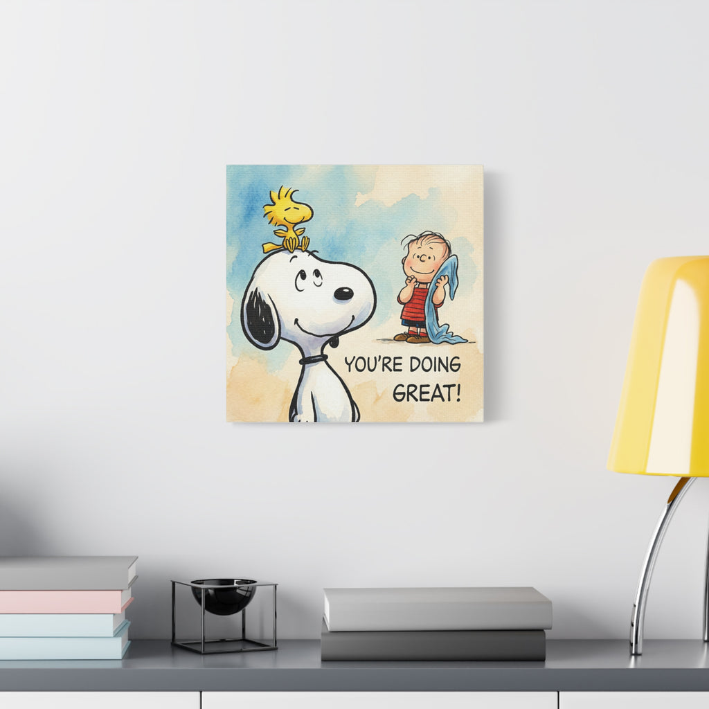 You're Doing Great Canvas