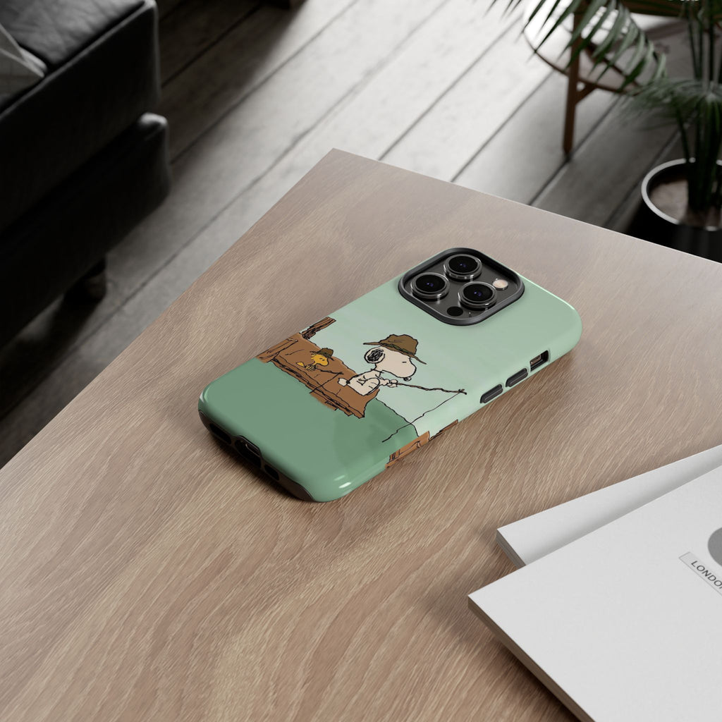 Snoopy Fishing Phone Case