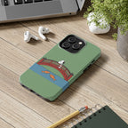 Koi Bridge Phone Case